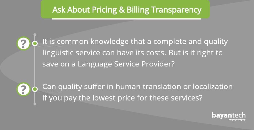 Language Service Provider