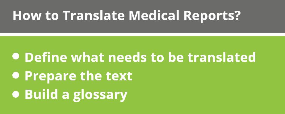 How to Translate Medical Reports 0