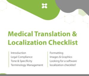 Medical Translation Localization Checklist