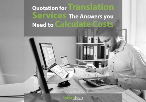 Quotation for Translation Services: The Answers you Need to Calculate Costs