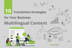 10 Translation Strategies for Your Business Multilingual Content