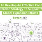 How To Develop An Effective Content Localization Strategy To Support Your Global Expansion Efforts