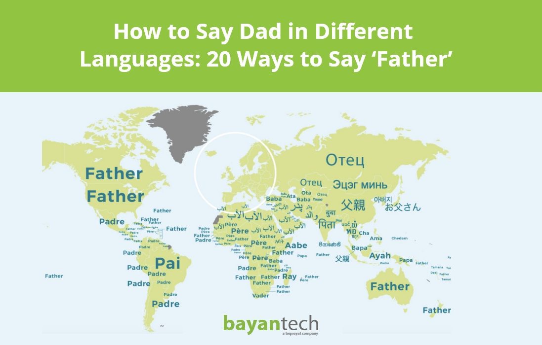 Dad in Different Languages