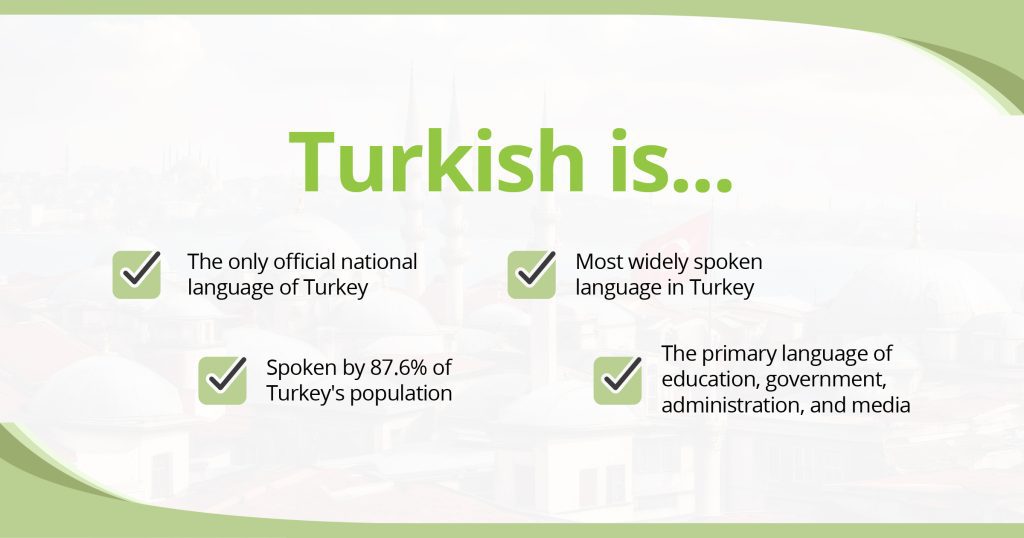 Languages Spoken in Turkey