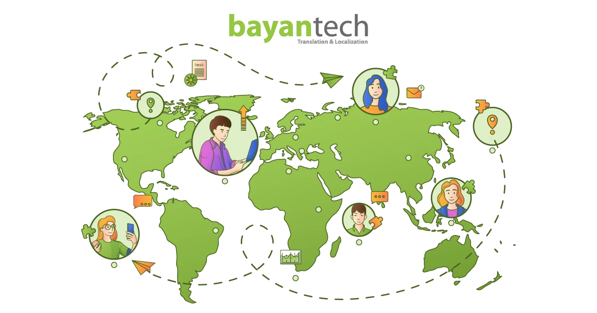 Bayantech global team for cultural adaptation: Connect with native experts across 180+ languages. Our in-market teams ensure culturally precise localization for your global markets.