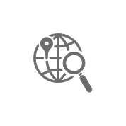 Globe and browser icon linking to bayantech website localization services